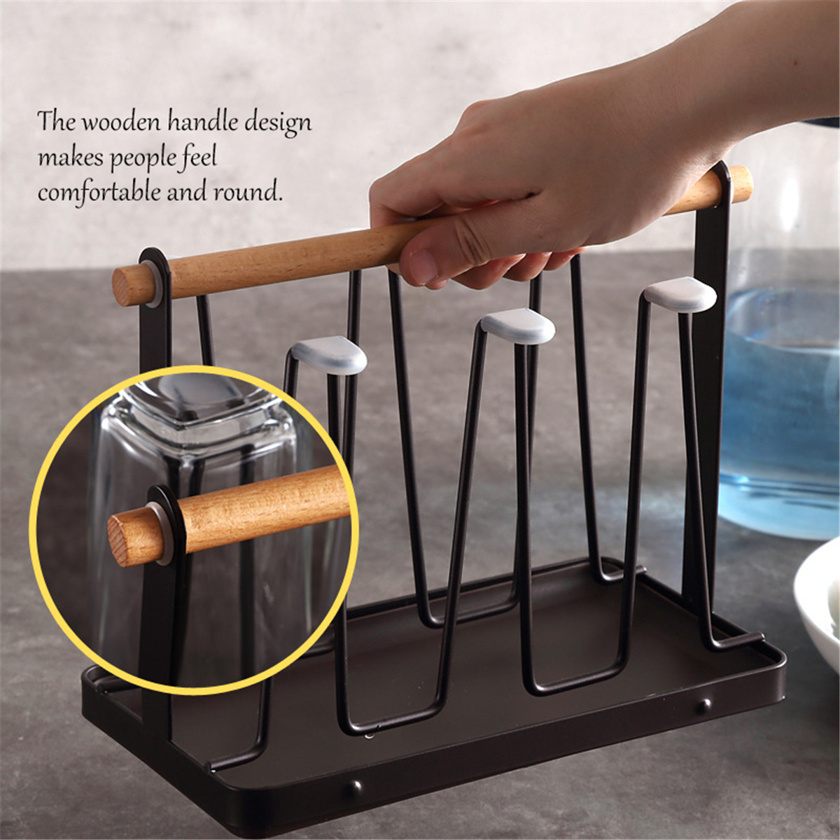 Wrought-Iron-Upside-Down-Drain-Japanese-Style-Cup-Holder-Water-Cup-Mug-Storage-Rack-Drain-Rack-1722859-4