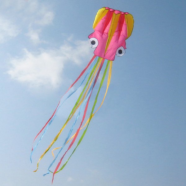 4m-Octopus-Soft-Flying-Kite-with-200m-Line-Kite-Reel-6-Colors-977470-3