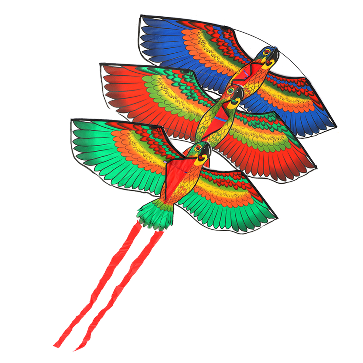 Outdoor-Beach-Park-Polyester-Camping-Flying-Kite-Bird-Parrot-Steady-With-String-Spool-For-Adults-Kid-1347624-1