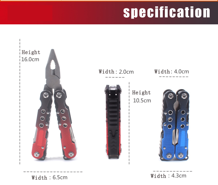 12-in-1-105mm-Stainless-Steel-EDC-Folding-Pliers-Multifunctional-Folding-Knife-Screwdriver-Tool-1239853-2