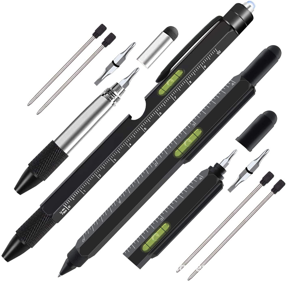 6-in-1-Multifunctional-Tactical-Pen-Creative-Screwdriver-Level-Scale-Pen-Touch-Screen-Metal-Ballpoin-1927131-5