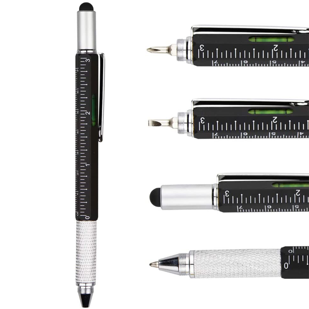 6-in-1-Multifunctional-Tactical-Pen-Creative-Screwdriver-Level-Scale-Pen-Touch-Screen-Metal-Ballpoin-1927131-6