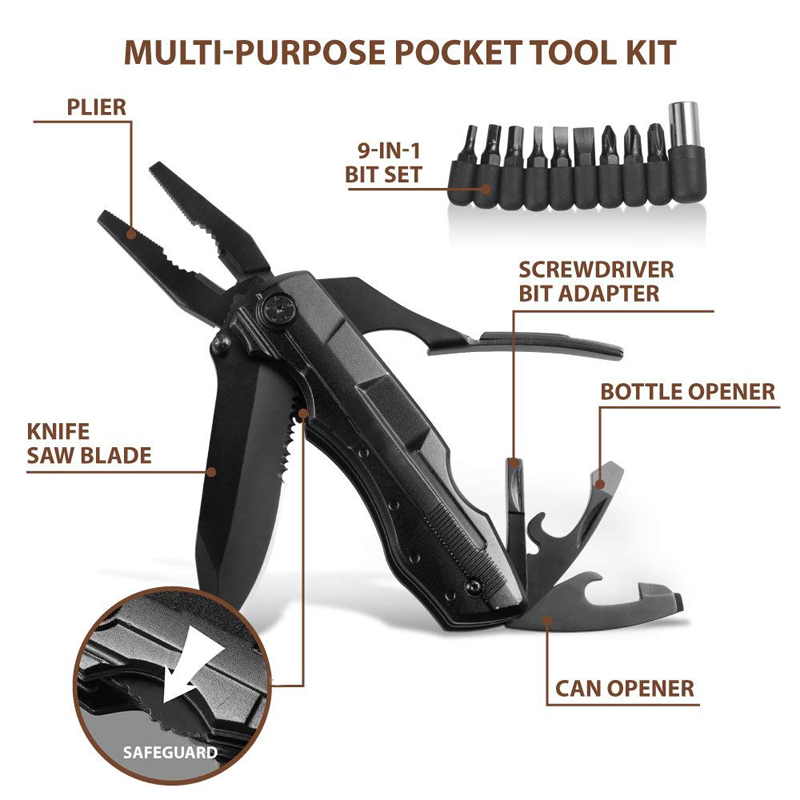 IPReereg-10-In-1-EDC-Pocket-Folding-Pliers-Cutter-Screw-Bits-Set-Outdoor-Camping-Survival-Tools-Kit-1399298-1