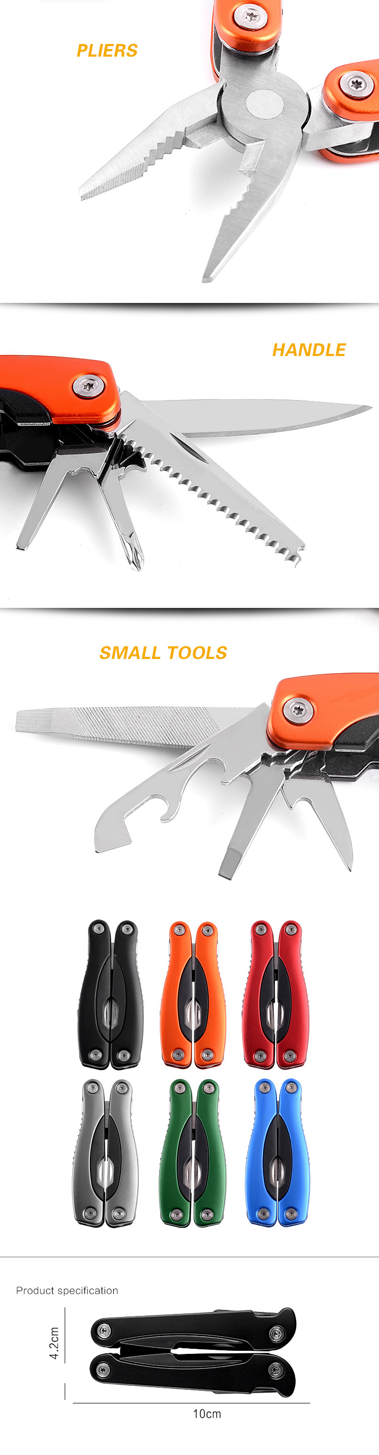 IPReereg-100mm-High-carbon-Steel-Folding-Cutter-Pliers-Survival-Multifunctional-Tools-Kit-1291077-3