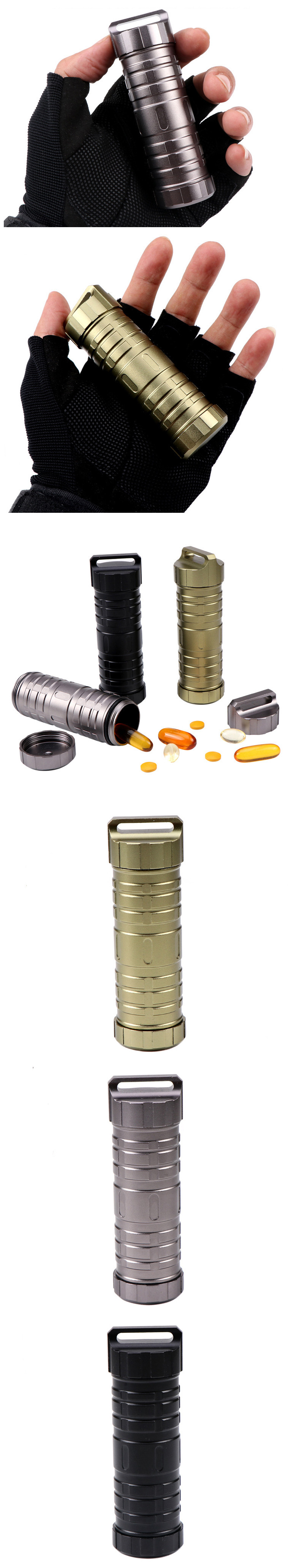 IPReereg-EDC-Portable-Waterproof-Tank-CNC-Aluminum-Sealed-Bottles-Pill-Capsule-Compartment-1272745-2