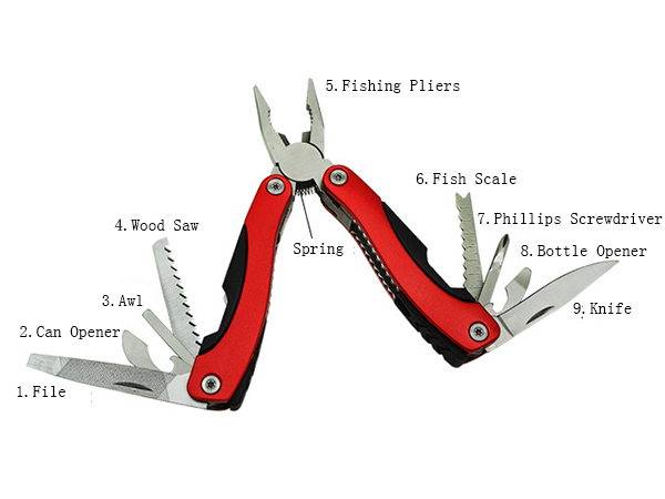 K-MASTER-9-in-1-Stainless-Steel-Multifunction-Fishing-Pliers-Folding-Knife-Screwdriver-Opener-Tools-1186411-4
