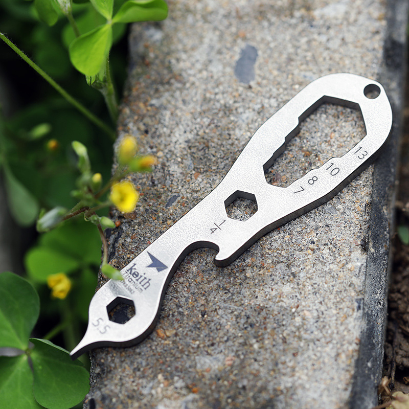 Keith-Ti1705-Pure-Titanium-Outdoor-Camping-Multifunctional-Tools-Hex-Wrench-Bottle-Opener-Spanner-Fl-1405580-9