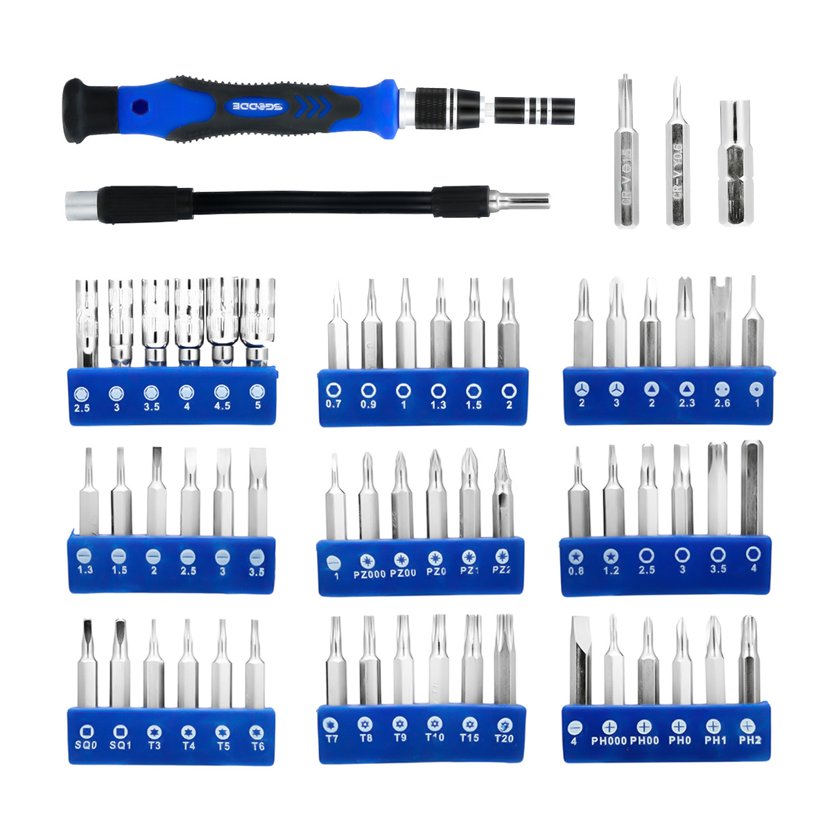 SGODDE-56PCSSet-Multifunction-Screwdriver-Set-Portable-Screwdriver-Repair-Tool-Set-for-Cellphone-PC--1891504-1