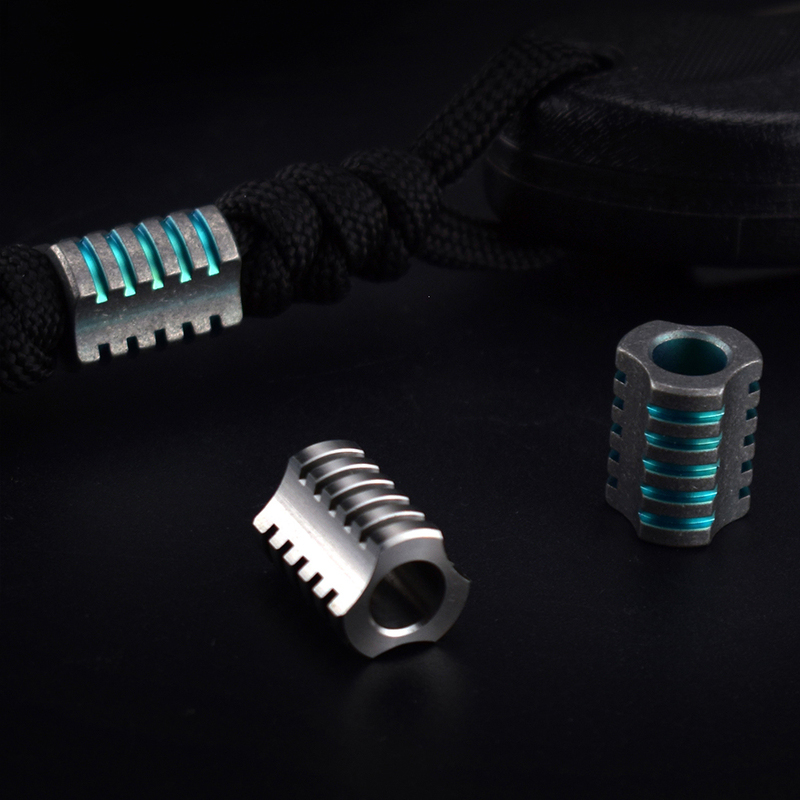 TITANER-Titanium-Beads-EDC-Self-luminous-Rope-Cord-Bead-Paracord-Bead-Pendant-Never-Rusted-Knife-Cor-1795820-4