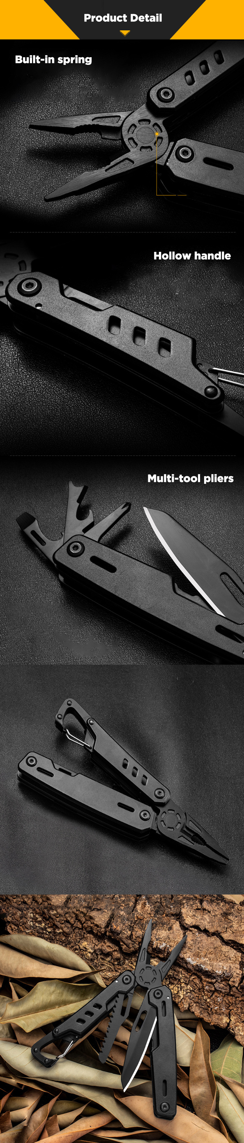 VOLKEN-11-in-1-Multifunctional-Pliers-Portable-Outdoor-Hikibg-EDC-Folding-Knife-Tool-1598634-2