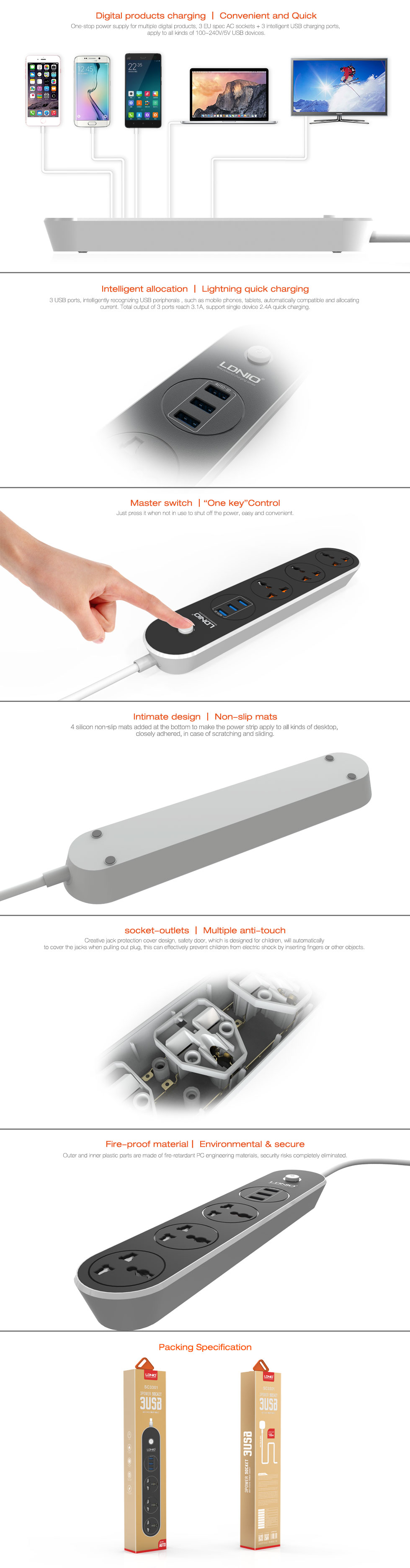 LDNIO-SC3301-Universal-3-Socket-3-USB-Ports-Type-Pink-Desktop-Power-USB-Charger-Power-Strip-1524232-4