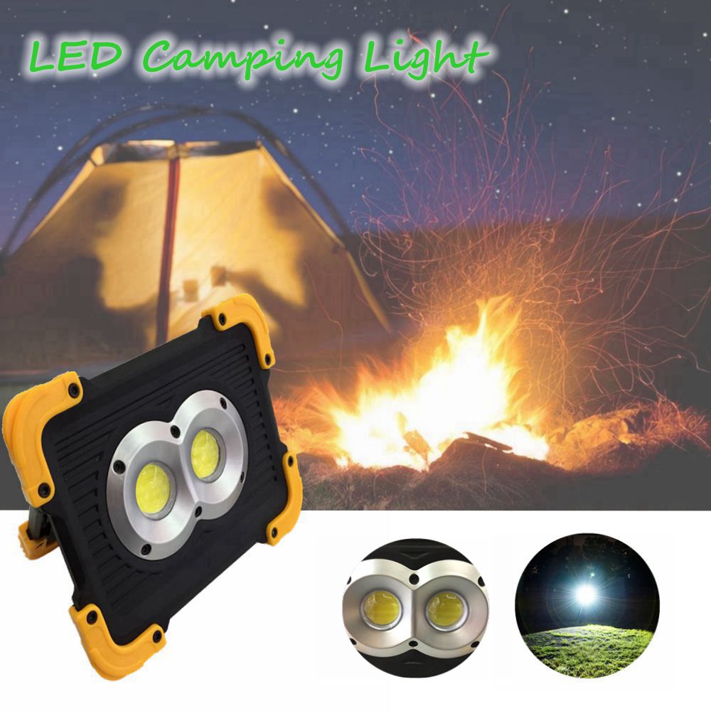 20W-Double-Round-USB-Portable-Waterproof-COB-Camping-Light-Rechargeable-3Modes-LED-Work-Light-1316537-1