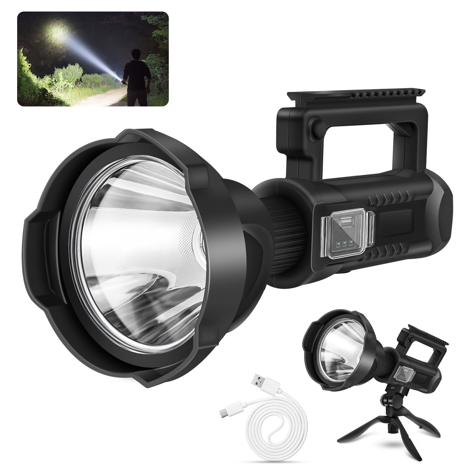 Rechargeable-P70-Spotlight-Flashlight-High-Lumens-Super-Bright-Led-Searchlight-4-Modes-IPX5-Waterpro-1883811-1