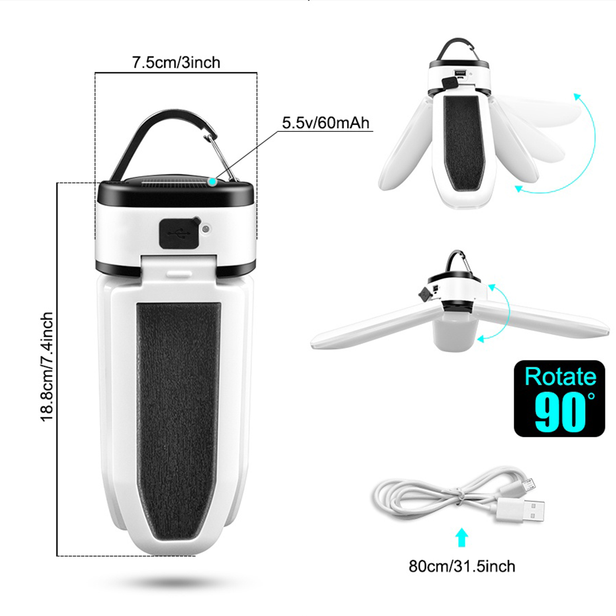 Rechargeable-Solar-Powered-LED-3-leaf-Light-Lamp-5-Modes-Emergency-Light-Camping-1789991-9