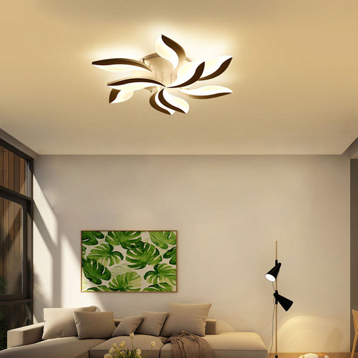 110-220V-LED-Ceiling-Light-Fixture-Pendant-Lamp-Lighting-Flush-Mount-Room-Chandelier-1794831-8