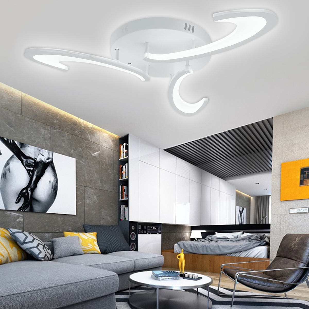 3-Heads-Modern-LED-Acrylic-Ceiling-Lamp-Pendant-Light-Chandeliers-BedroomRemote-Control-1793887-8
