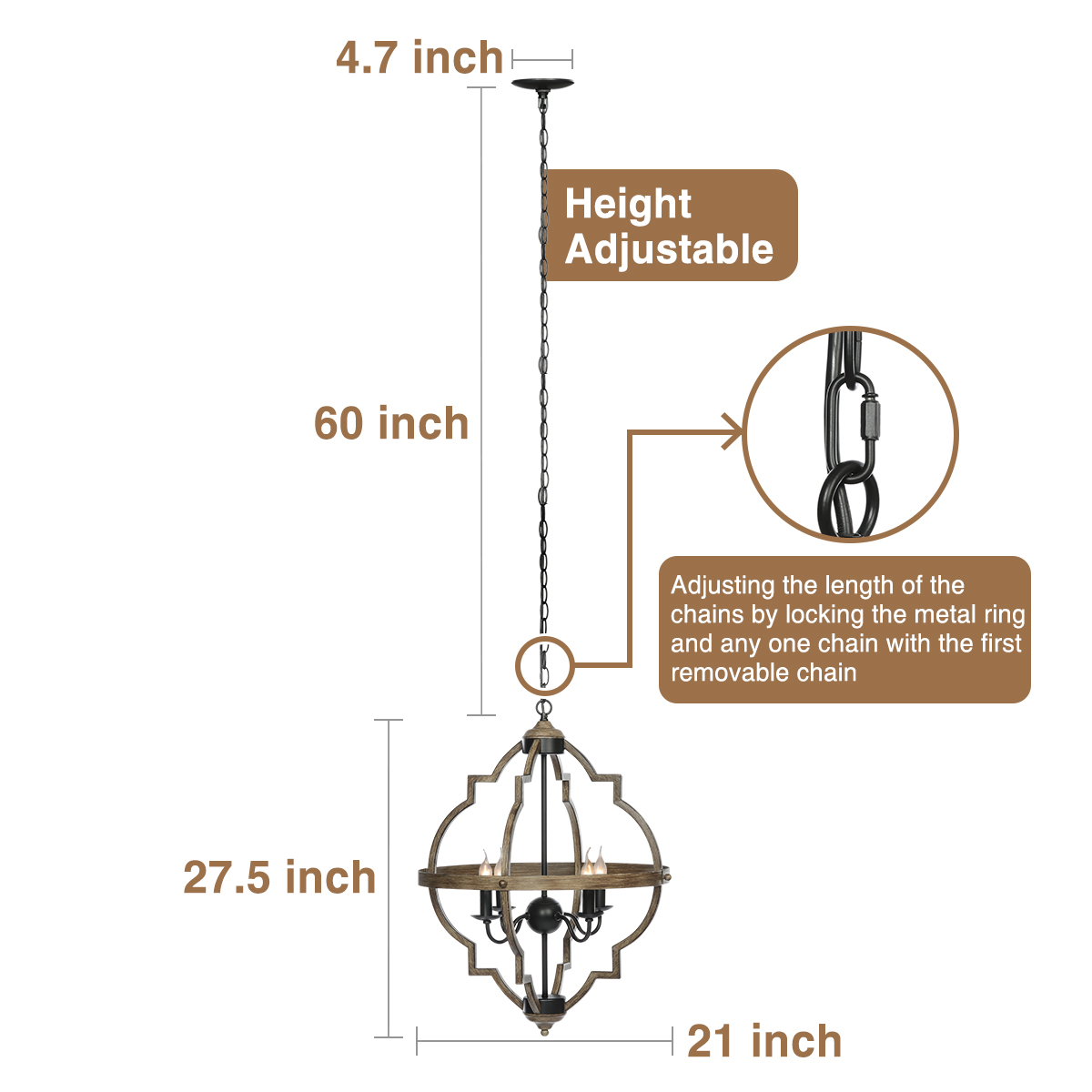 4-Light-Pendant-Lighting-Rustic-Metal-Chandelier-Industrial-Ceiling-Hanging-Lamp-1867390-5