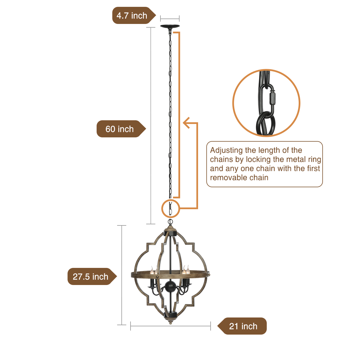 4-Light-Pendant-Lighting-Rustic-Metal-Chandelier-Industrial-Ceiling-Hanging-Lamp-1867390-6