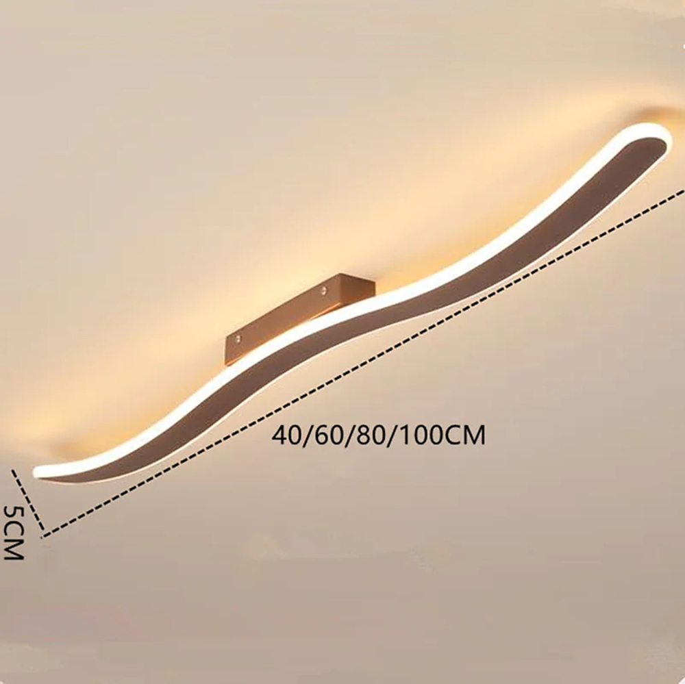 40CM60CM80CM-Nordic-Modern-LED-Ceiling-Light--Simple-Aluminum-Strip-Wave-Shaped-Porch-Corridor-Aisle-1948134-7