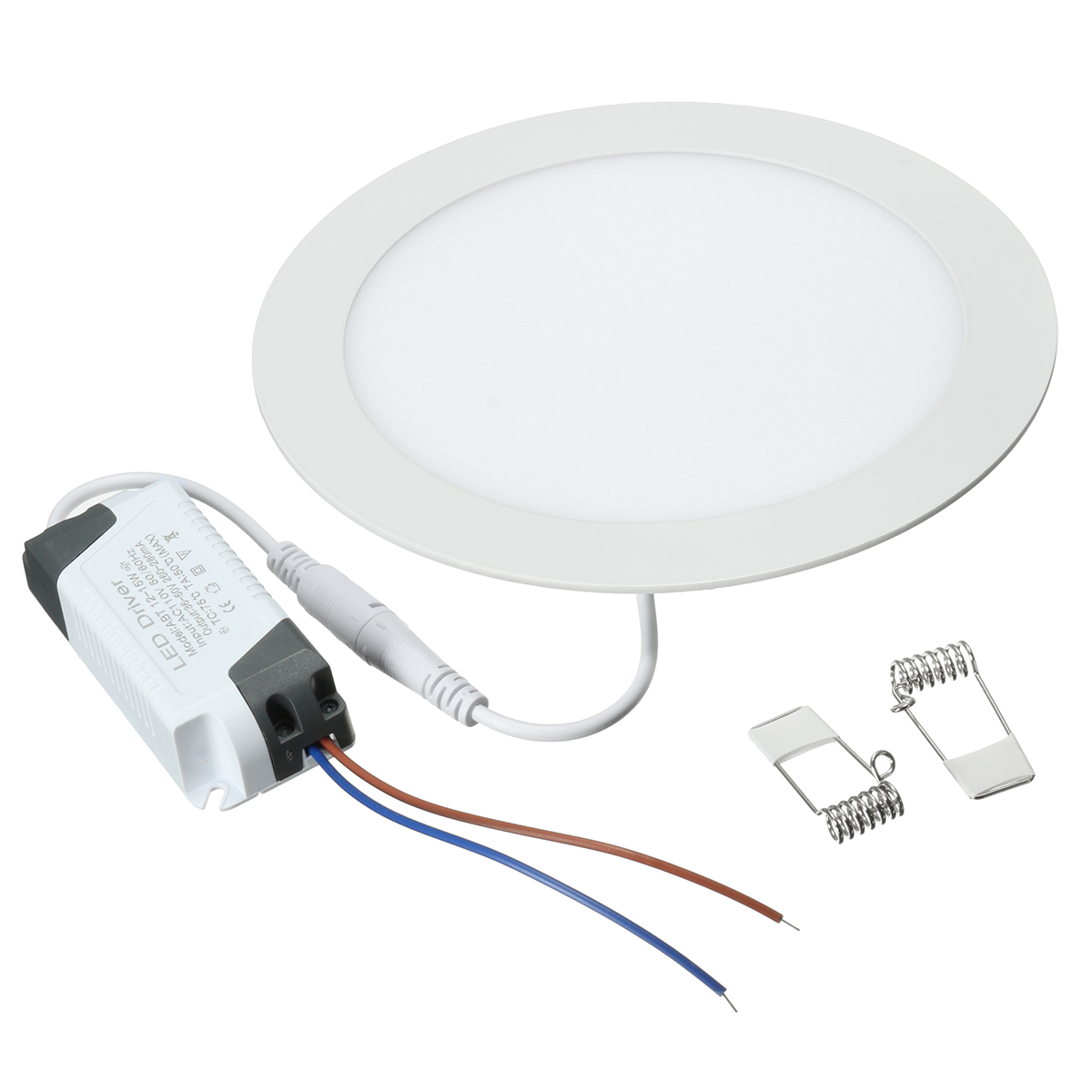 AC-110V-15W-Dimmable-Ultra-thin-Round-LED-Panel-1500LM-Recessed-Ceiling-Light-with-LED-Driver-1894195-11