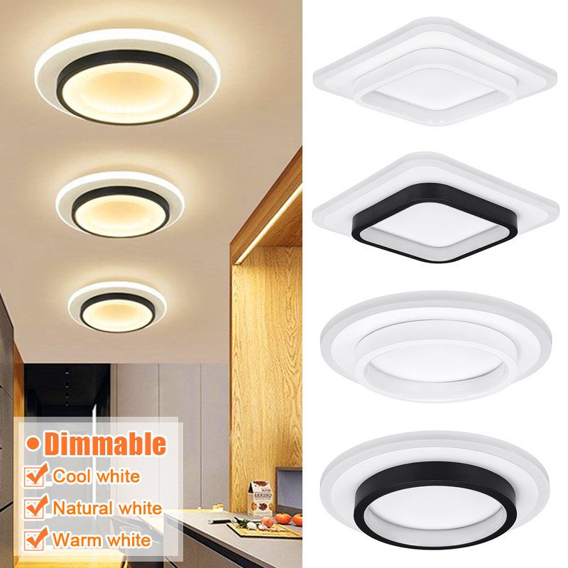 LED-Dimmable-Ceiling-Light-SquareRound-Lamp-Fixtures-Bedroom-Cloakroom-85-265V-1854137-2