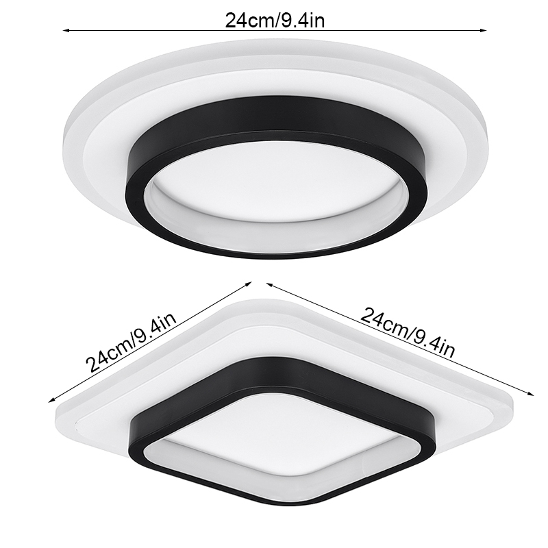 LED-Dimmable-Ceiling-Light-SquareRound-Lamp-Fixtures-Bedroom-Cloakroom-85-265V-1854137-3