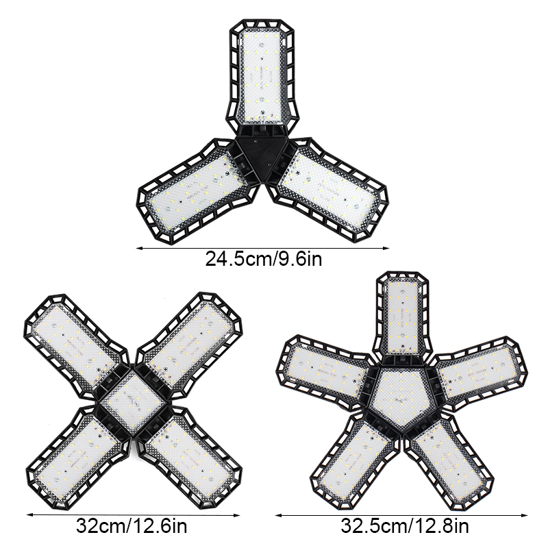 LED-Three-Leaf-Four-Leaf-Garage-Light-Folding-Light-Ceiling-Light-AC85-265V-6000-6500K-1860840-4
