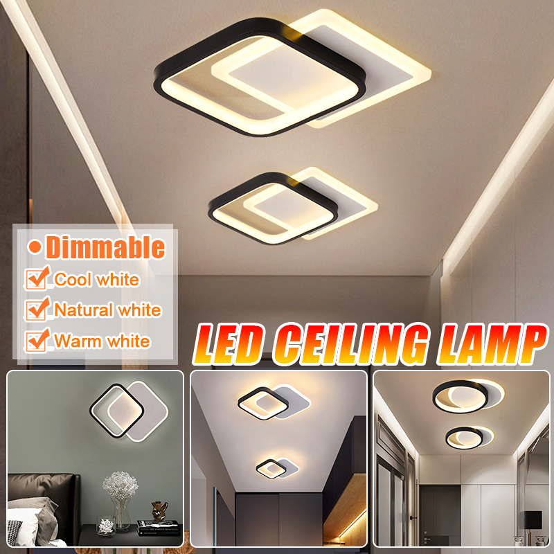 Modern-LED-Ceiling-Light-Dimmable-Acrylic-Lamp-Fixtures-Bedroom-Hallway-85-265V-1854138-1