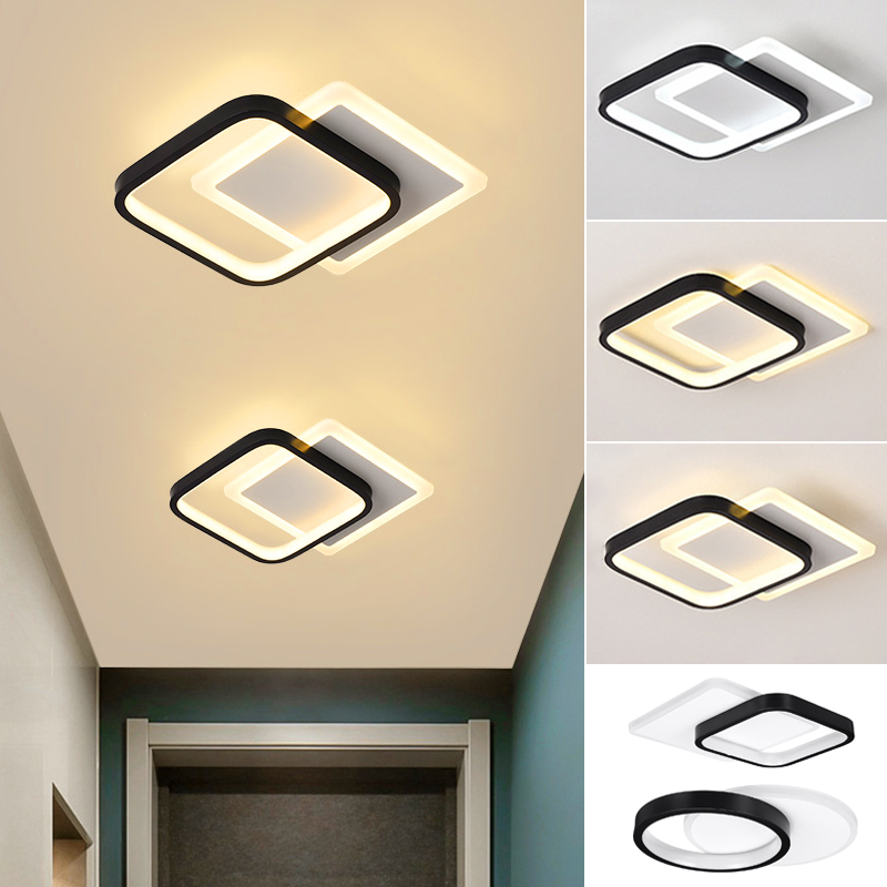 Modern-LED-Ceiling-Light-Dimmable-Acrylic-Lamp-Fixtures-Bedroom-Hallway-85-265V-1854138-2