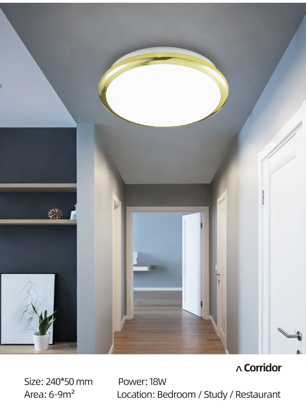 ZEROUNO-18243032W-Modern-LED-Ceiling-Light-Waterproof-Bathroom-Round-Lamp-Washroom-Toilet-Home-Inter-1809508-17