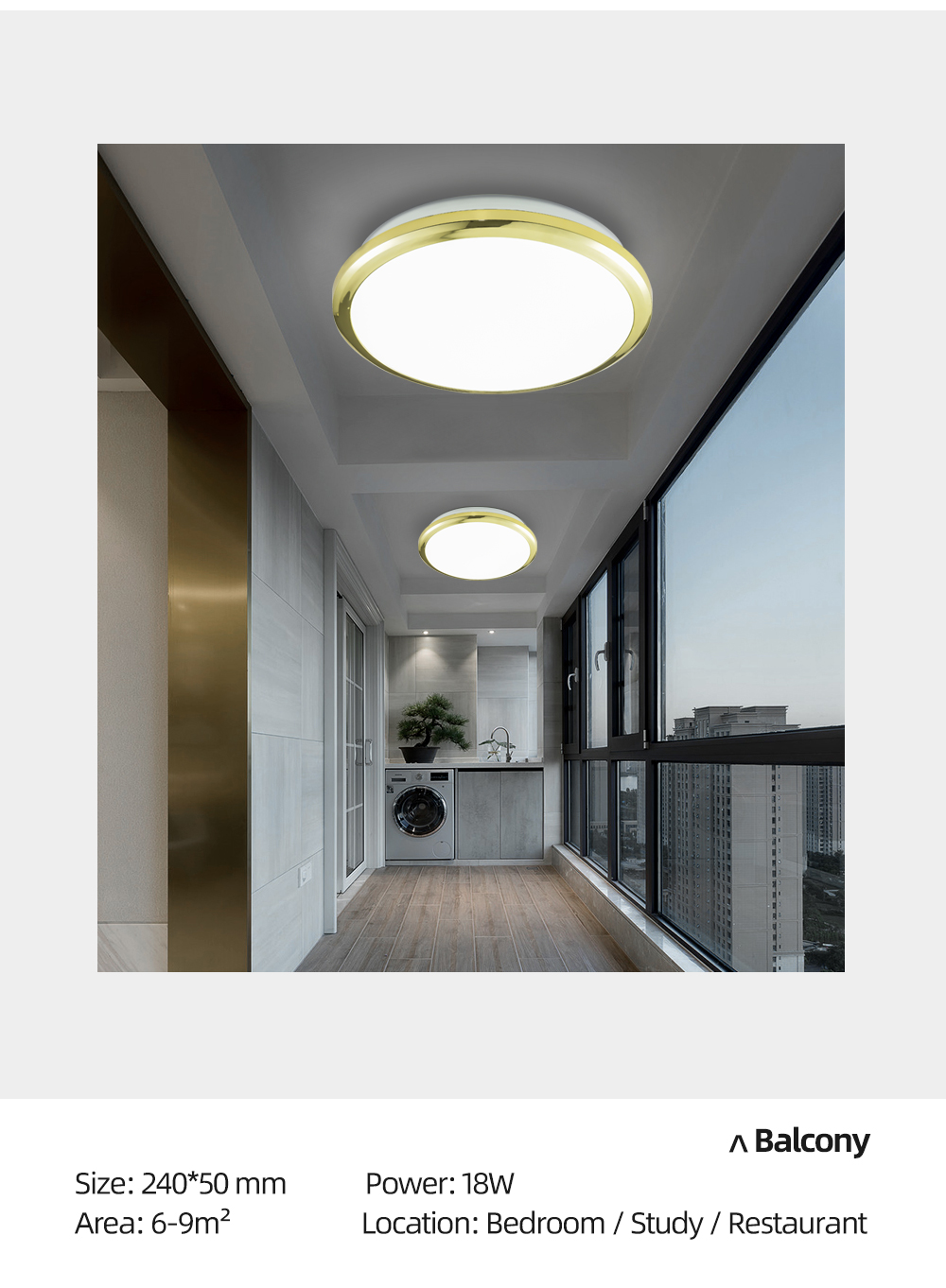 ZEROUNO-18243032W-Modern-LED-Ceiling-Light-Waterproof-Bathroom-Round-Lamp-Washroom-Toilet-Home-Inter-1809508-20