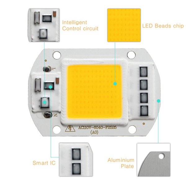 1X-5X-10X-50W-4200LM-WarmWhite-DIY-COB-LED-Chip-Bulb-Bead-60x40mm-For-Flood-Light-AC110220V-1134997-3