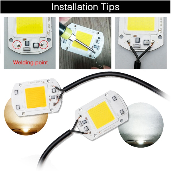 1X-5X-10X-50W-4200LM-WarmWhite-DIY-COB-LED-Chip-Bulb-Bead-60x40mm-For-Flood-Light-AC110220V-1134997-7