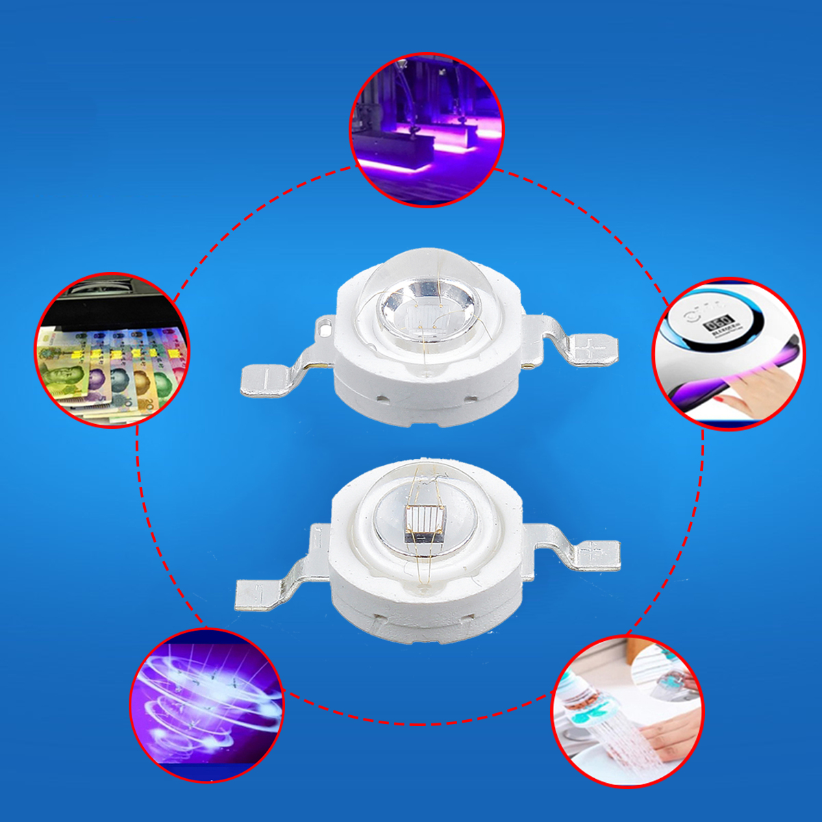 3W-High-Power-Vertical-Lamp-Beads-LED-Disinfecting-High-brightness-1694687-4