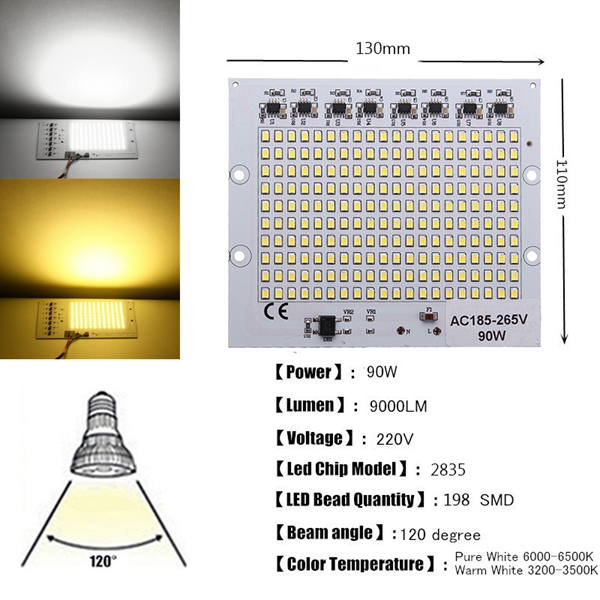 90W-SMD5730-Outdooors-Smart-IC-LED-COB-Chip-Bead-DIY-Flood-Light-Lamp-220V-1102885-6