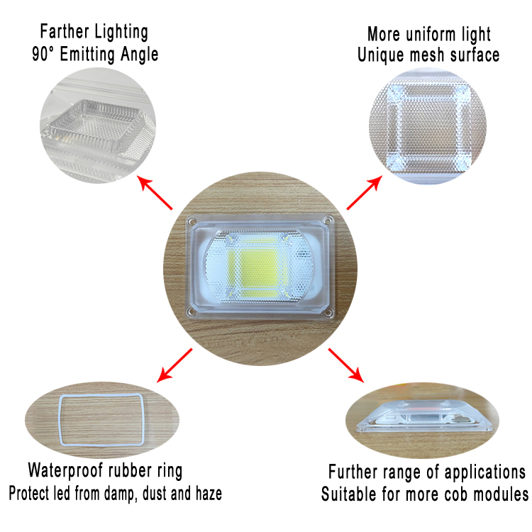 DIY-LED-Lens-ForLUSTRON-AC-LED-COB-DOB-Lamps-Include-PC-lensReflectorSilicone-Ring-Lamp-Cover-shades-1815580-5