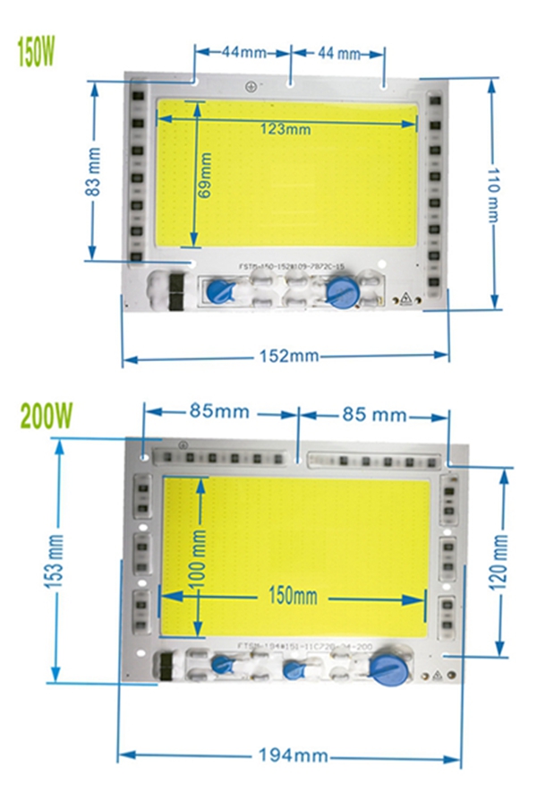 High-Power-150W-200W-Integrated-COB-LED-Beads-Chip-Light-Source-Driverless-For-Floodlight-AC190-240V-1281922-9