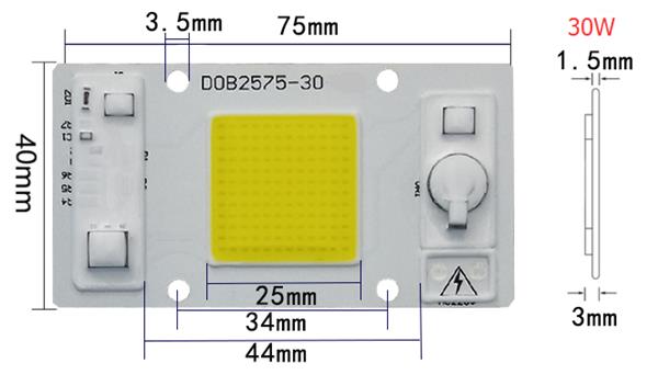 LUSTREON-30W-50W-Warm-WhiteWhite-LED-COB-Chip-Light-for-Downlight-Panel-Flood-Light-Source-AC180-260-1271935-3