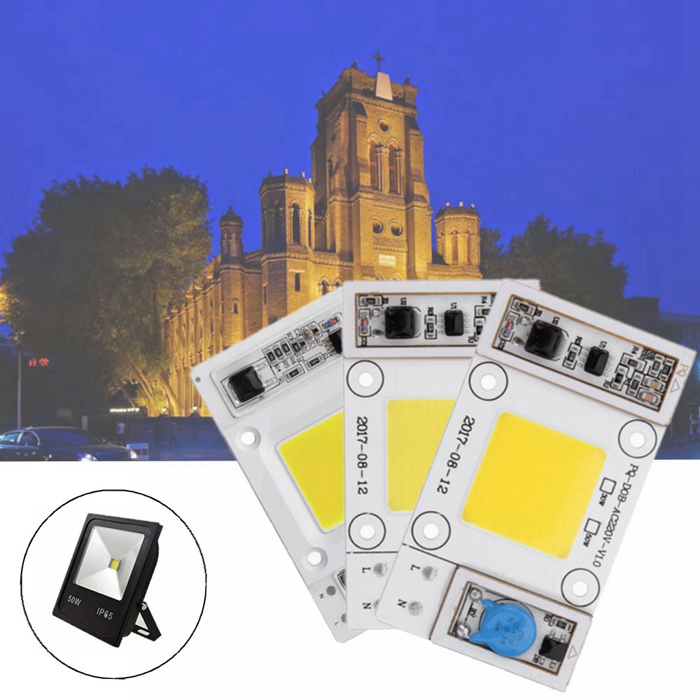 LUSTREON-50W-Non-drive-Thunder-Protection-COB-LED-Chip-for-DIY-Flood-Light-Spotlight-AC180-300V-1320495-1
