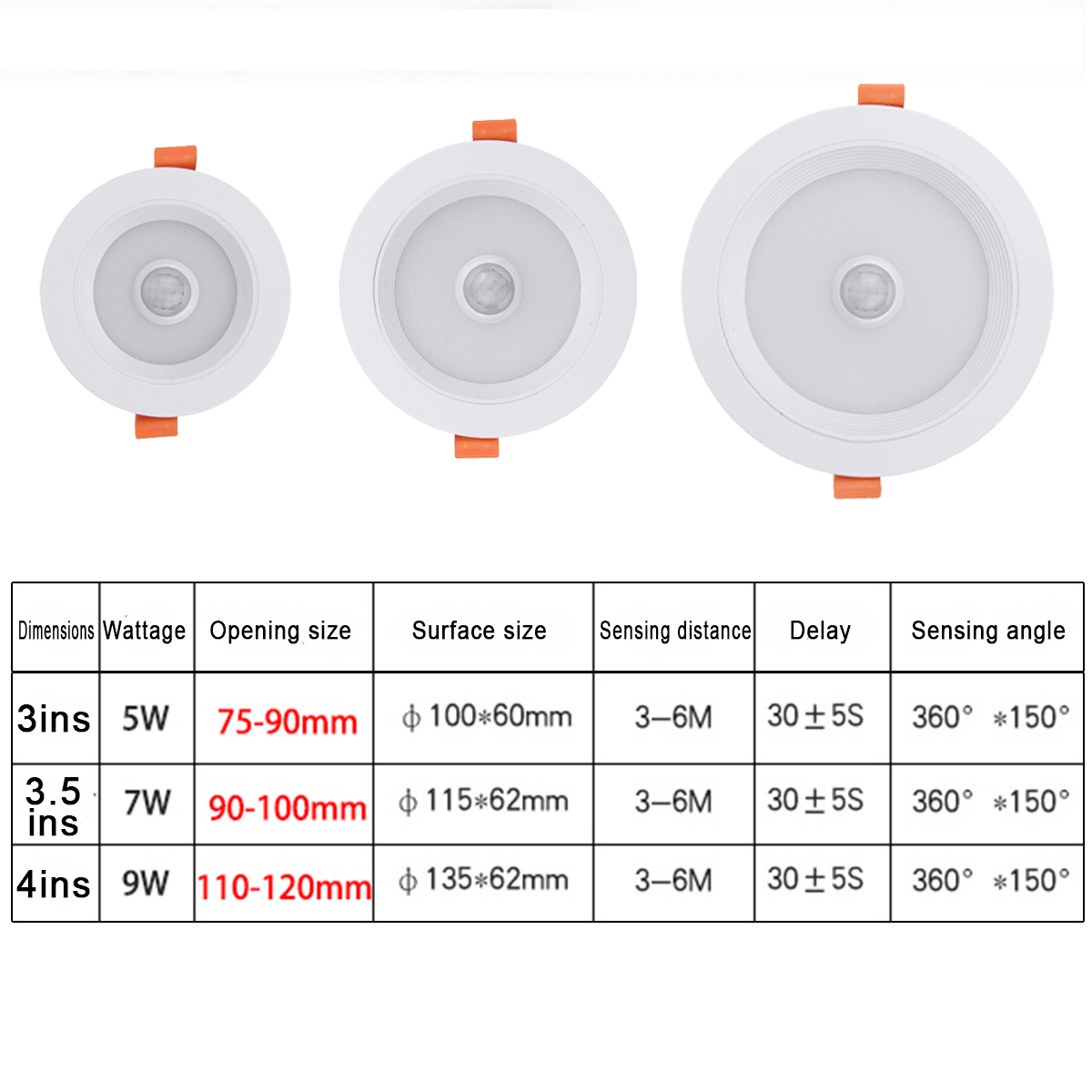 4quot-LED-150deg-PIR-Motion-Sensor-Recessed-Ceiling-Light-Downlight-Fixture-Lamp-Home-1680393-6