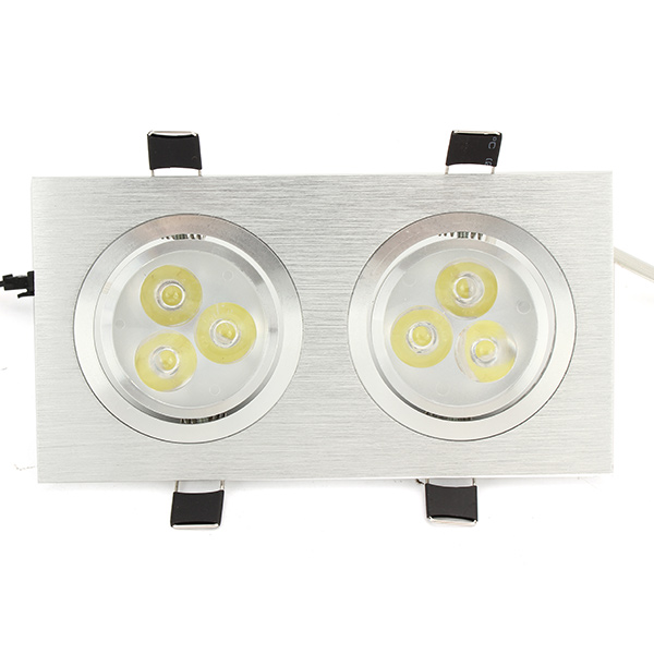 6W10W14W18W24W30W36W-Double-heads-Sliver-LED-Ceiling-Recessed-Light-Down-Light-85-260V-1055947-2