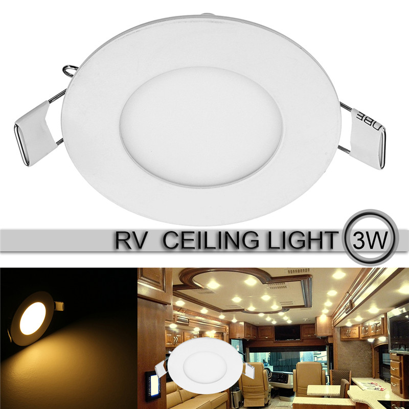 85mm-3W-Slim-LED-Round-Recessed-Ceiling-Light-SMD2835-Flat-Panel-Ultra-Thin-RV-Caravan-Lamp-DC12V-1706097-1