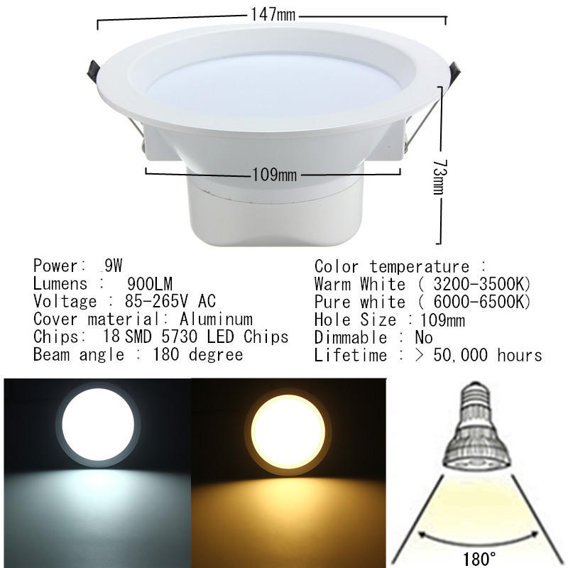 9W-LED-Flush-Mount-Recessed-Ceiling-Panel-Down-Light-AC85-265V-1077635-1