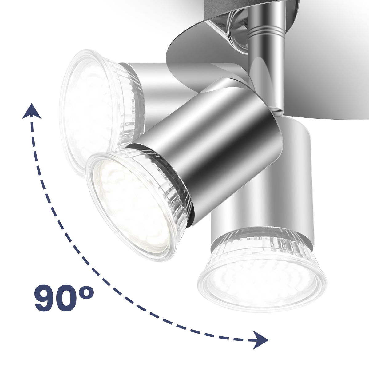 Elfeland-100-220V-4-Way-GU10-LED-Rotatable-Ceiling-Light-Lamp-Bulb-Spotlight-Fitting-Home-Lighting-1888430-5