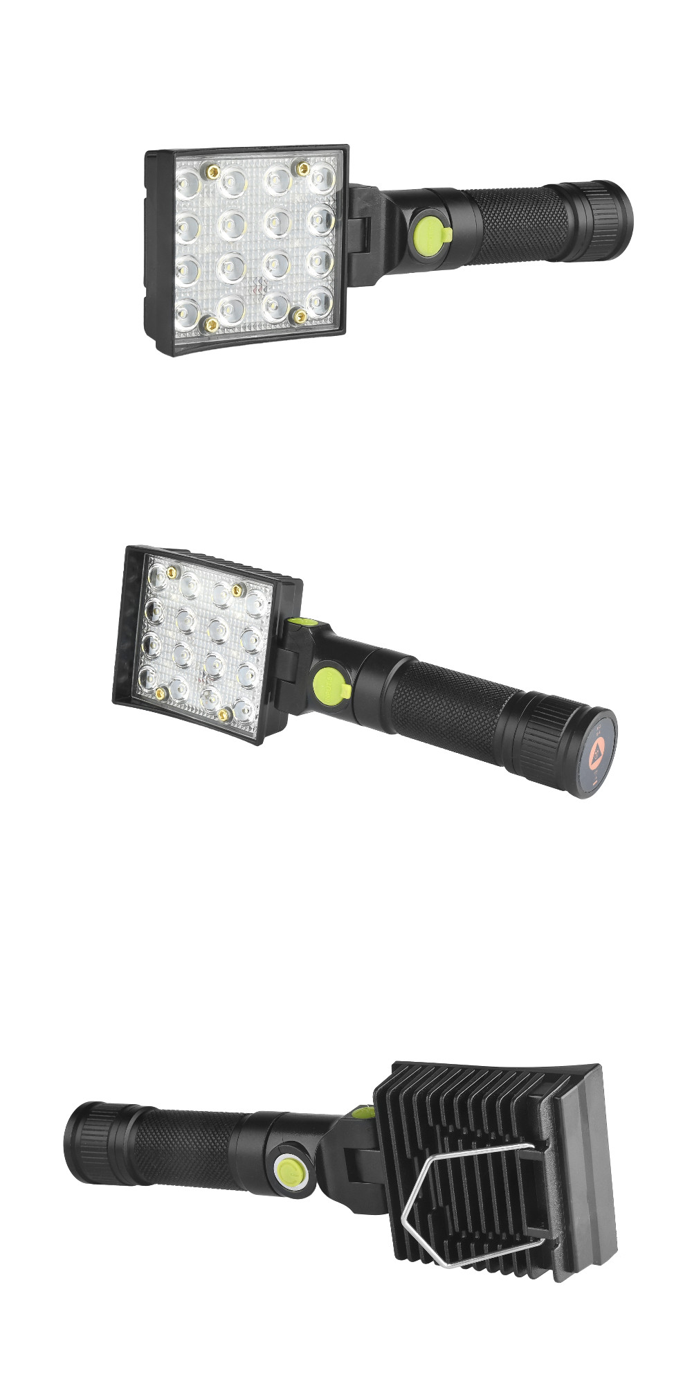 BIKIGHT-190B-16x-COB-4Colors-4Modes--180deg-Adjustable-Head-Magnetic-Tail-USB-LED-Flashlight-1303589-3