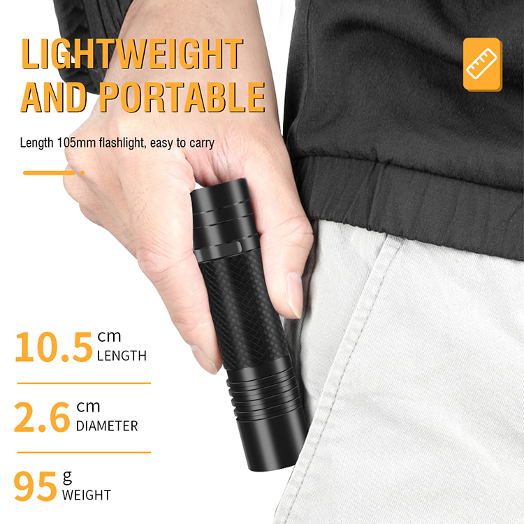 BORUIT-V8-800LM-Type-C-Fast-Rechargeable-EDC-Flashlight-with-18650-Battery-Power-Indicator-Waterproo-1964471-5