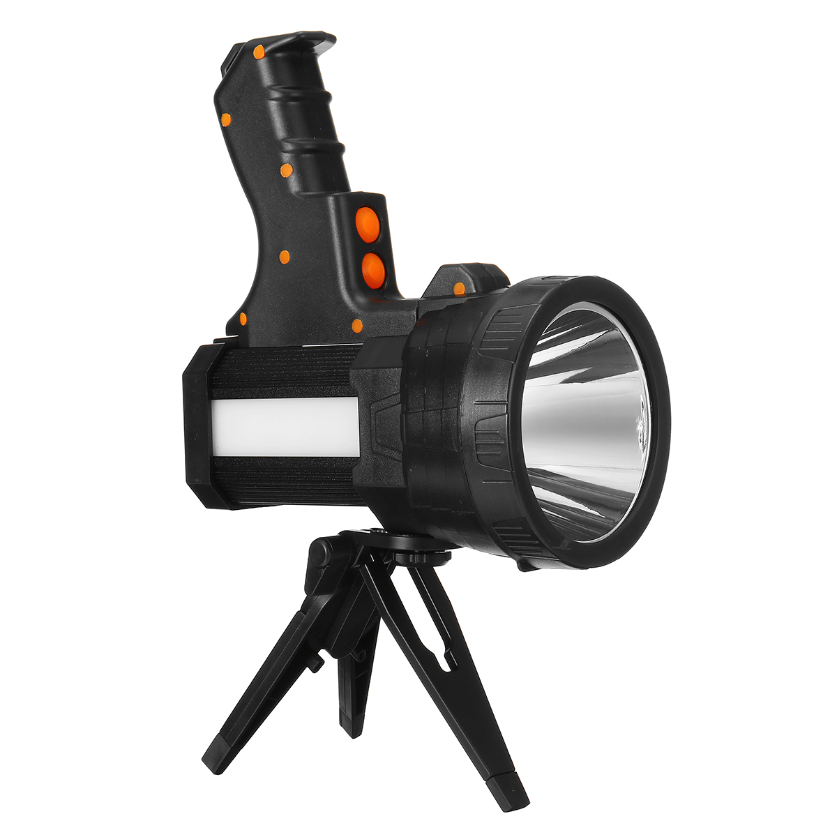 L2-Strong-LED-Spotlight-with-Tripod-USB-Rechargeable-Powerful-Searchlight-Portable-Handle-Flashlight-1756922-4