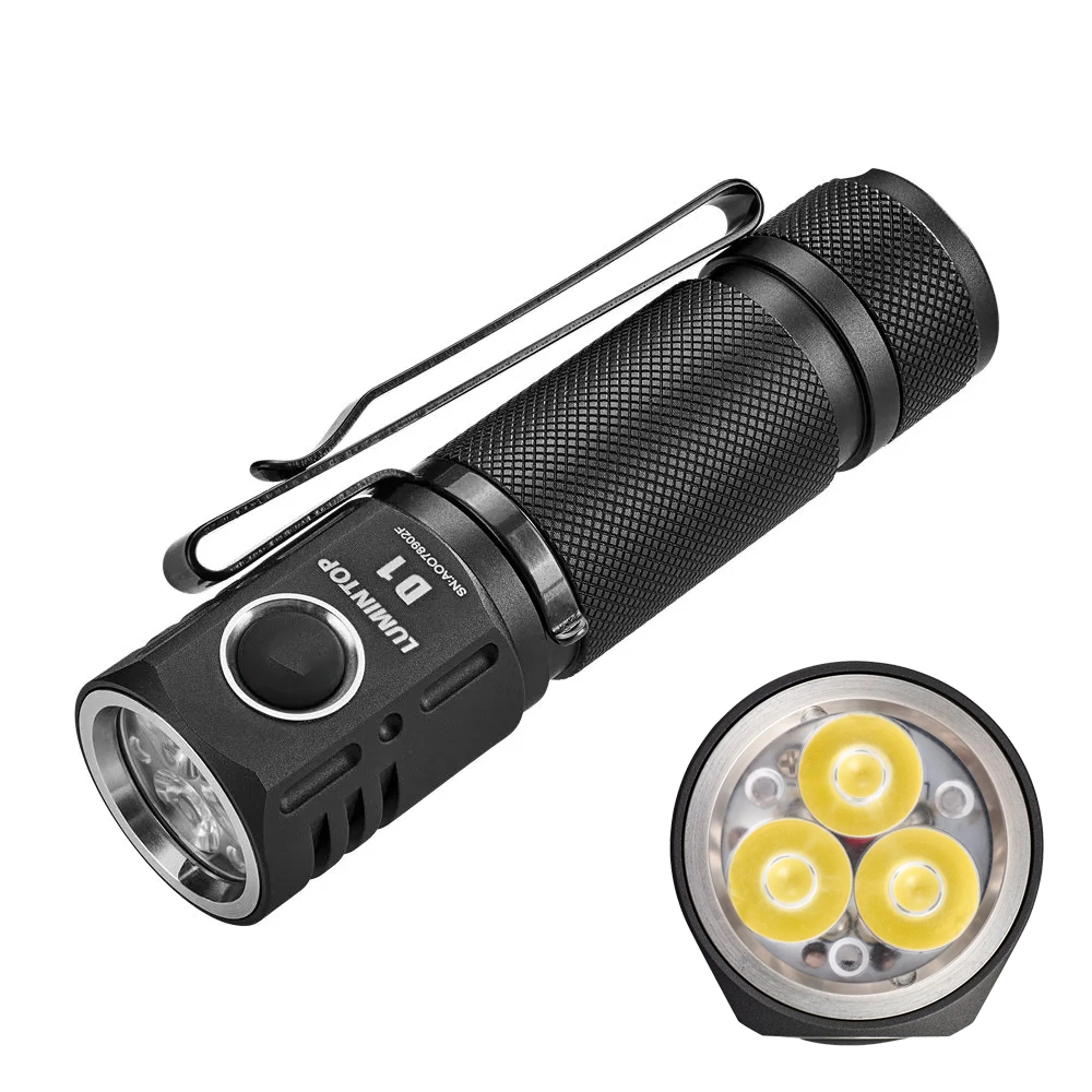 Lumintop-D1-Triple-LED-2000LM-180M-TIR-Lens-Long-Range-EDC-Flashlight-Waterproof-18650-Compact-Mini--1948285-1