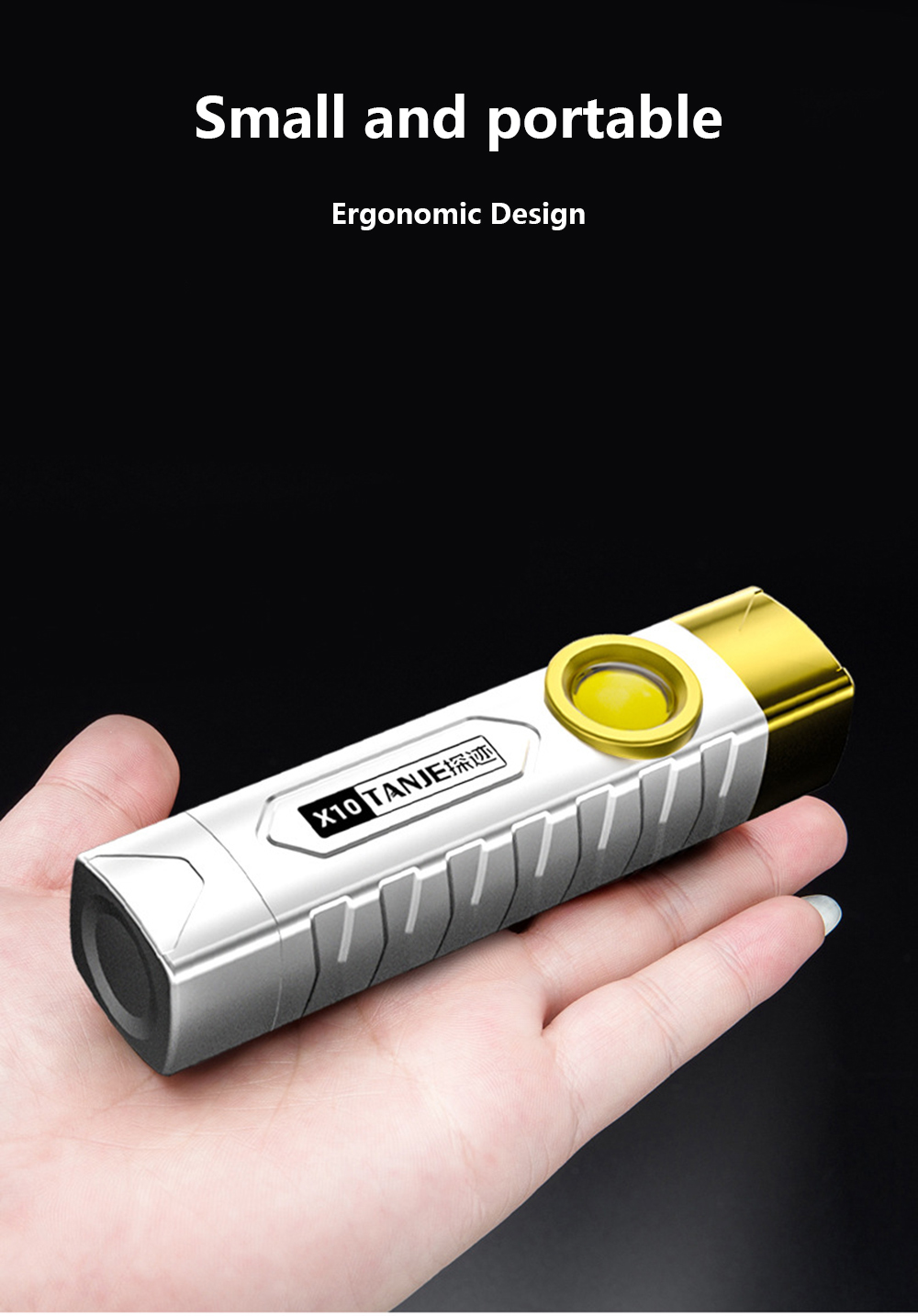 TANJE-X10-T8-2000mAh-USB-Rechargeable-LED-Flashlight-With-Bright-COB-Side-Light-IPX6-Waterproof-Port-1950739-7