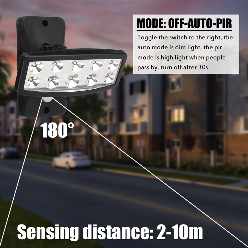 10-LED-Solar-Power-PIR-Motion-Sensor-Wall-Light-Outdoor-Garden-3-Mode-Flood-Light-1641501-2